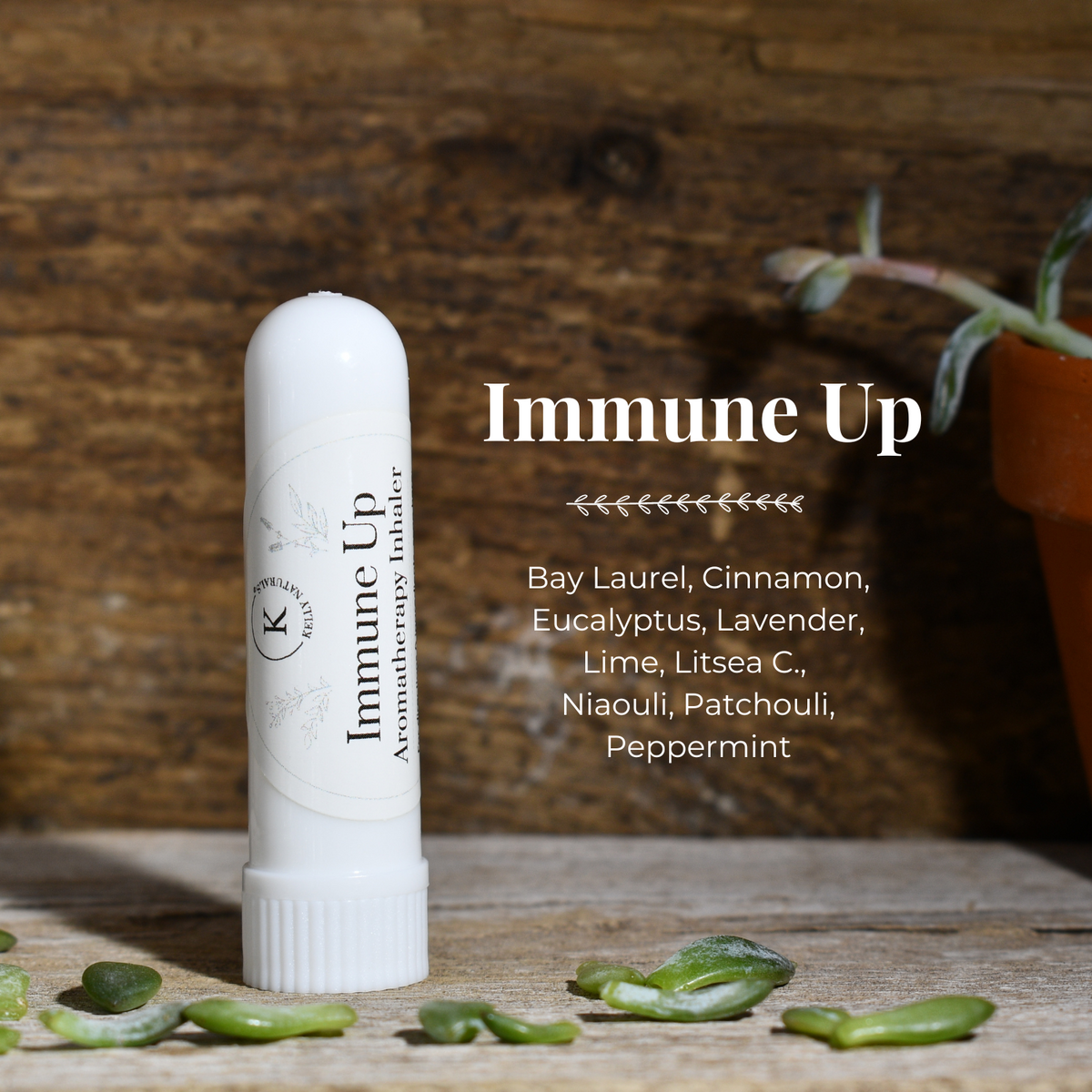 IMMUNE UP Aromatherapy Inhaler - Essential Oil Inhaler