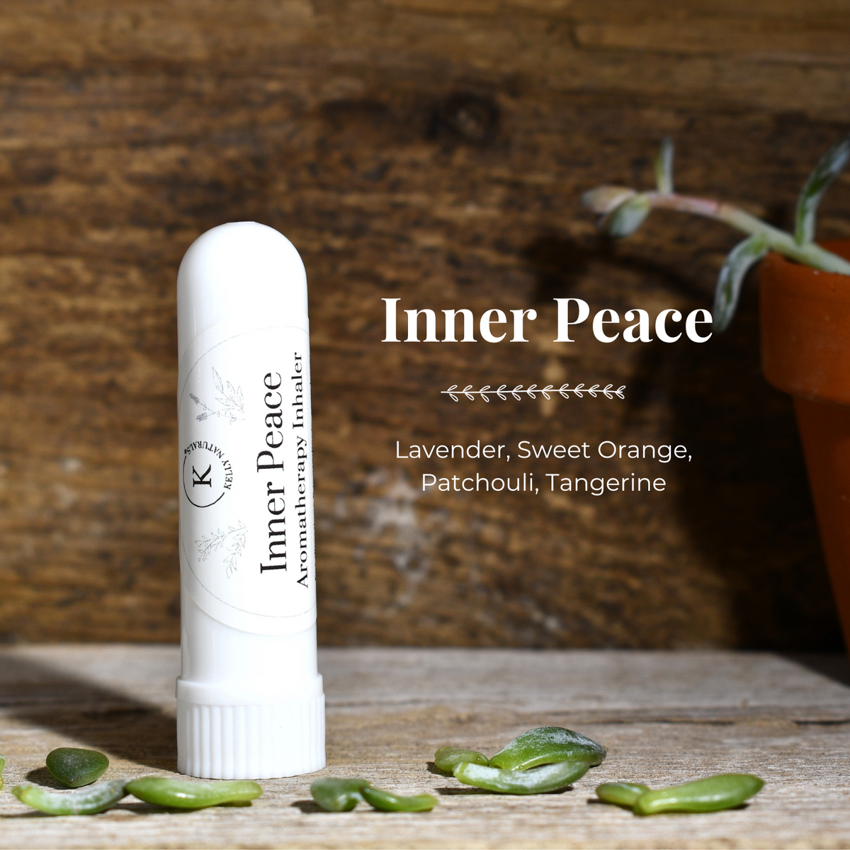 INNER PEACE Aromatherapy Inhaler - Essential Oil Inhaler